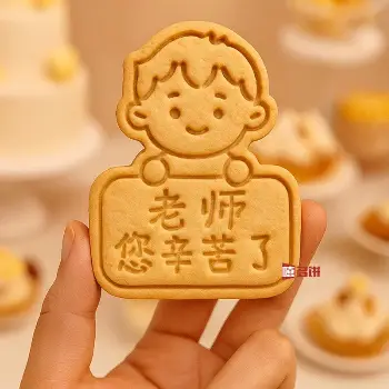 教師節餅乾壓模