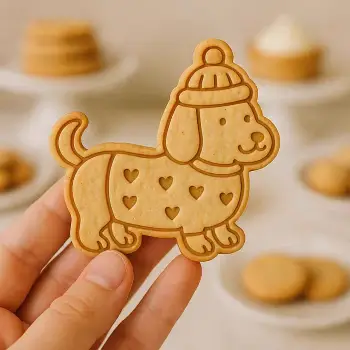 臘腸狗餅乾模具