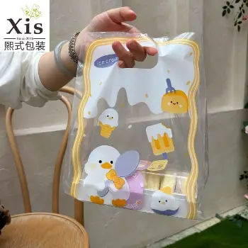  可愛鴨透明提袋