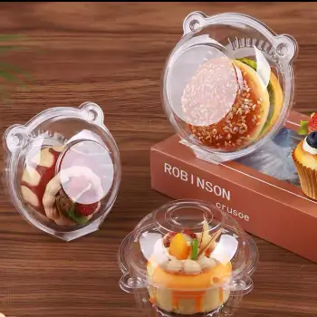 小貓咪頭透明盒 100入