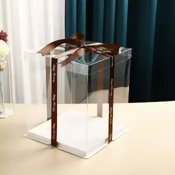 6寸透明蛋糕盒10入