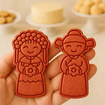 我們結婚了 婚禮禮餅乾壓模