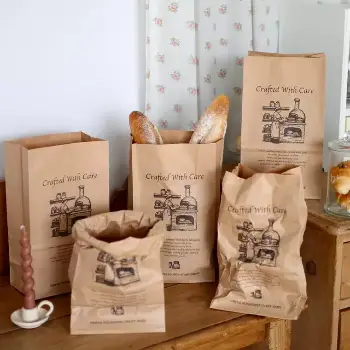 印花牛皮紙袋50入