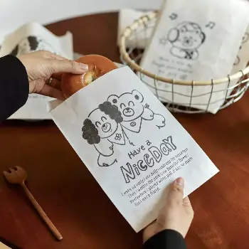 小熊麵包防油紙袋50入