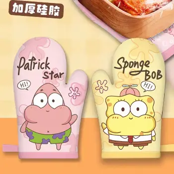 卡通耐高溫硅膠手套1雙