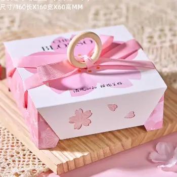 桃花酥包裝盒5入