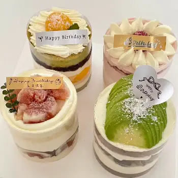 生日快樂 蛋糕插卡100枚