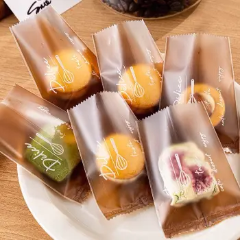 Delic磨砂茶色袋100入