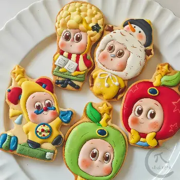 泡泡馬特餅乾壓模 6件組