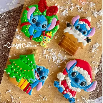 史迪奇餅乾壓模 4件組