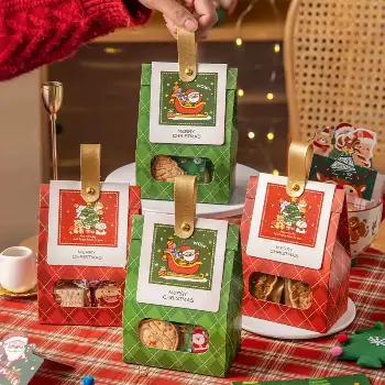 聖誕節禮品袋10入