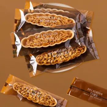 美味船型餅乾包裝袋100入