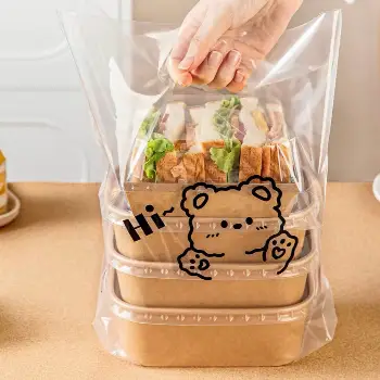 可愛小熊手提袋50入