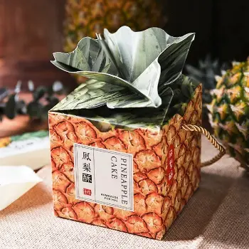 防鳳梨手提禮盒5入