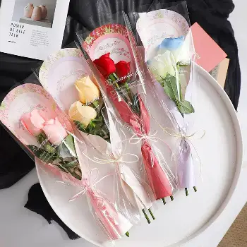 花束包裝透明袋 10入 