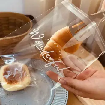 自黏麵包袋100入