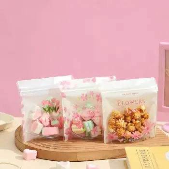 🌷 花卉夾鏈袋 50入