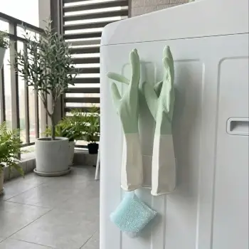 簡約磁吸式廚房瀝水掛架