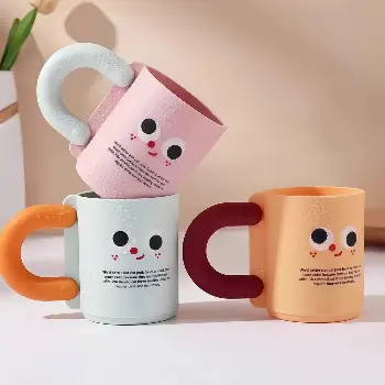  可愛卡通漱口杯
