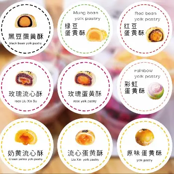  5公分口味貼紙90枚/入
