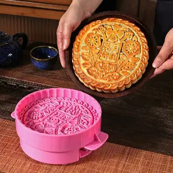 大月餅壓模 600克壓模