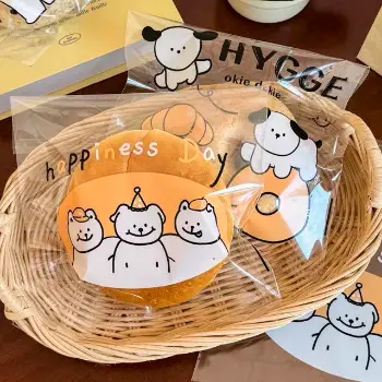 小狗麵包自黏袋100入