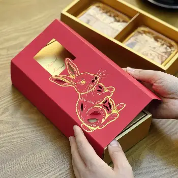 金兔大餅盒5入