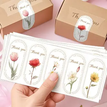 復古花卉貼100枚