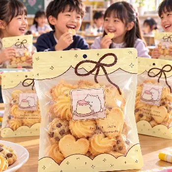 蝴蝶結夾鏈袋50入