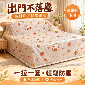 印花束口防塵罩